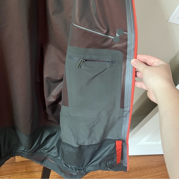 Patagonia Men’s SnowDrifter Ski Jacket H2No RECCO Red Size XL - Picture 10 of 16